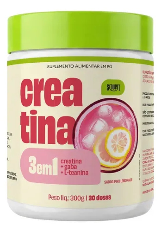 Creatina Monohidratada 300g Soufit- Sabor Pink Lemonade Pink Lemonade