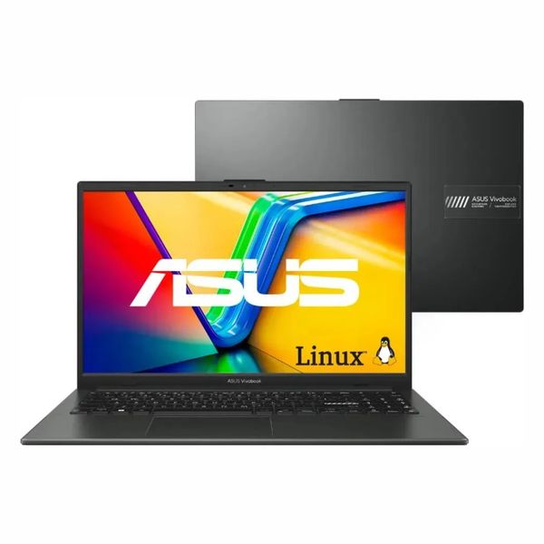 Notebook Asus Vivobook Go 15 Amd Ryzen 5 7520u 16gb 512ssd Mixed Black