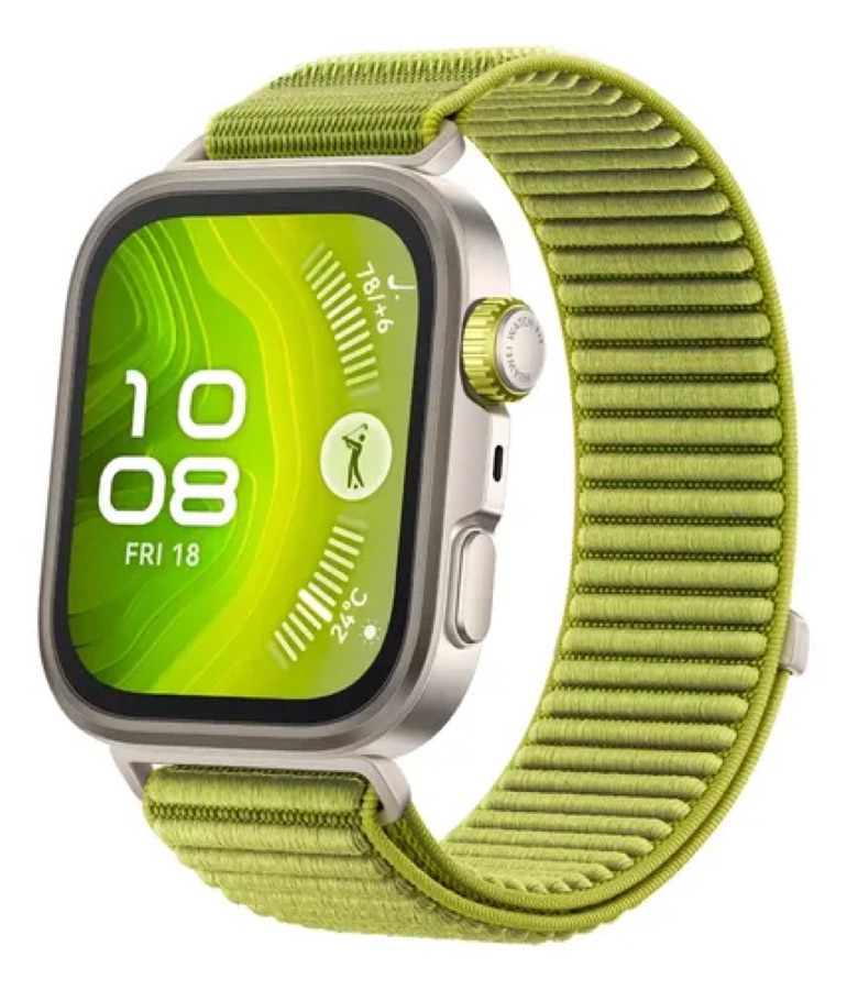 Smartwatch HUAWEI WATCH FIT4 Pro Esportes ao Ar Livre de Nível Profissional Mapa de Campos de Golfe Bateria com Autonomia de até 10 Dias Com
