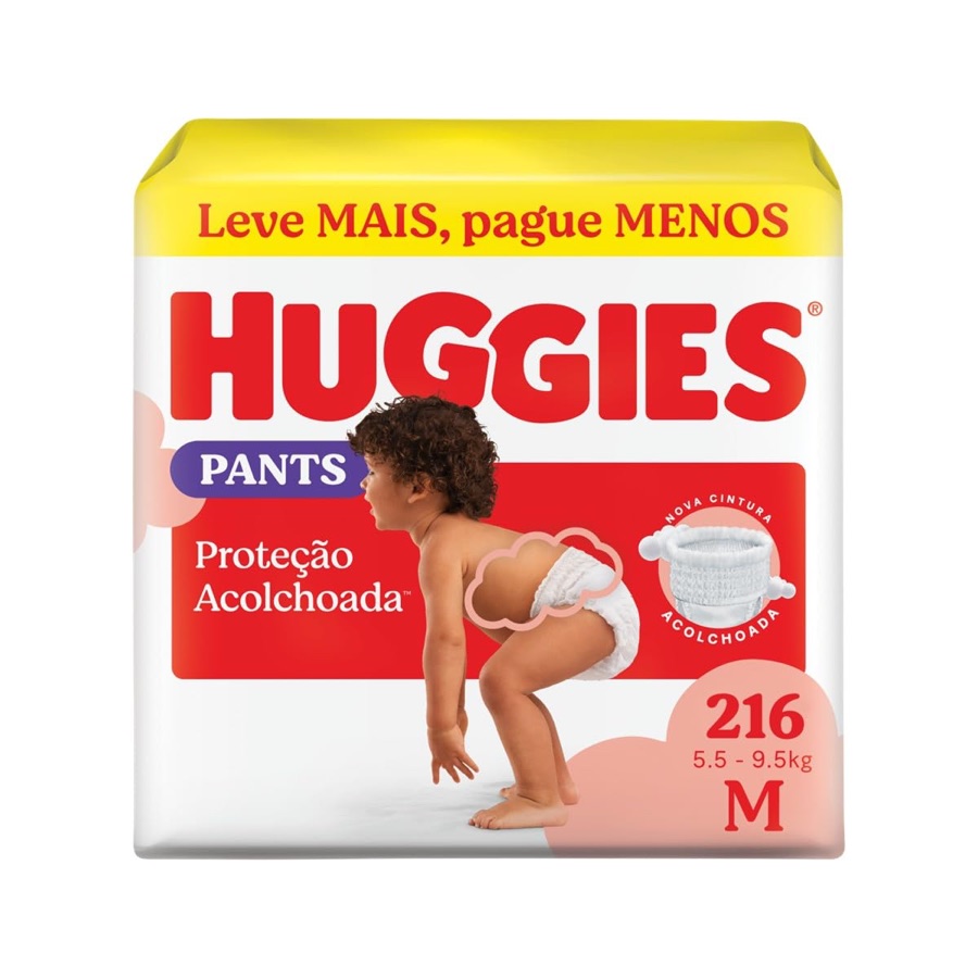 Fralda Huggies Supreme Care Roupinha (Pacote Grande )