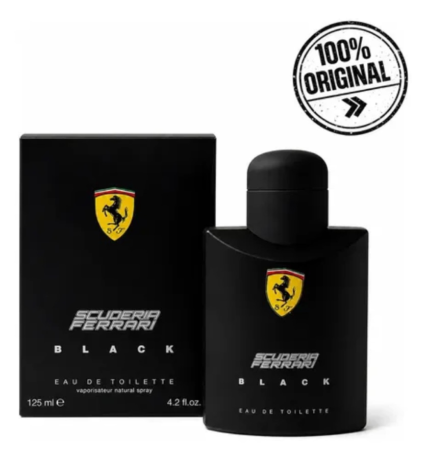 Ferrari Black Masculino Eau de toilette Spray 125ml