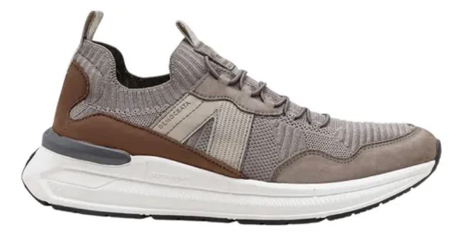 Tenis Democrata Knit Brad Ultra Light Casual Confortavel