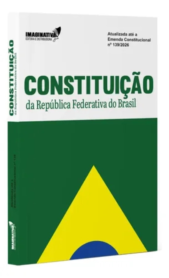 Constituição Federal/1988 Ec 139 Ed 2026 Original Brochura