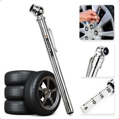 Calibrador Medidor Manual Pressão Tipo Caneta Calibragem De Pneu 50lbs
