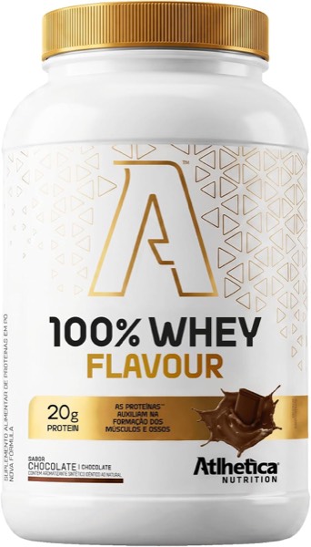 Atlhetica Nutrition 100% Whey Flavour (900 G) Chocolate