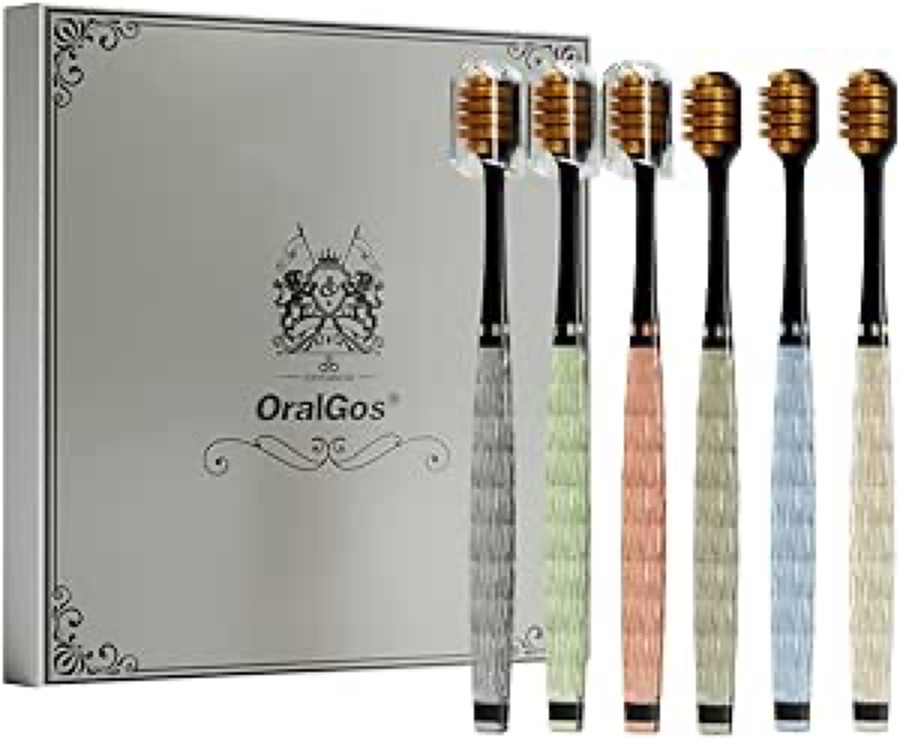 OralGos Escova de Dente Adulto Macia 6 Unidades