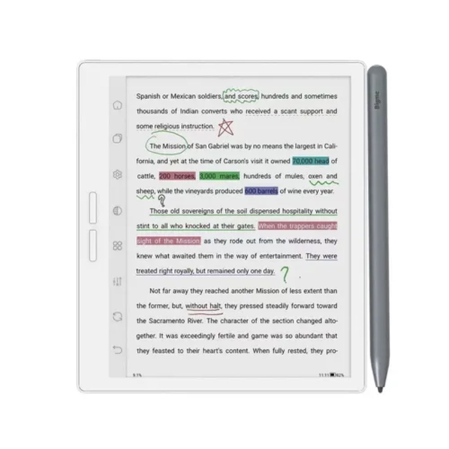 Bigme B751CS 7" Colorido 4GB+64GB Caneta Capa