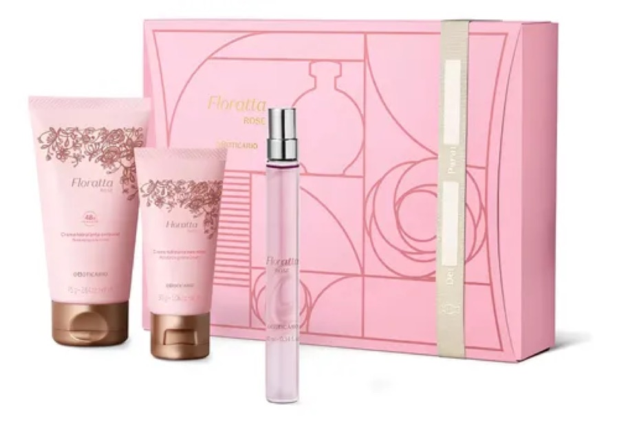 Kit Presente Floratta Rose (3 Itens) Boticário