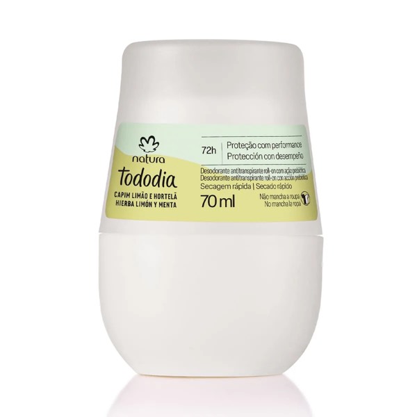 Desodorante Antitranspirante Roll-on Tododia Capim Limão e Hortelã por R$ 12,71