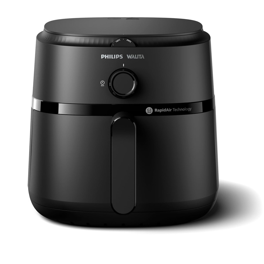 Philips Walita Fritadeira Airfryer Série 1000 XL 6,2L, Preta, 110V