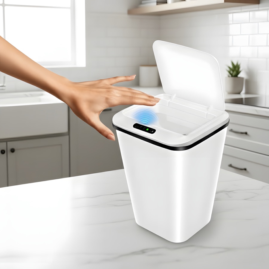 Lixeira Inteligente Com Sensor Automática