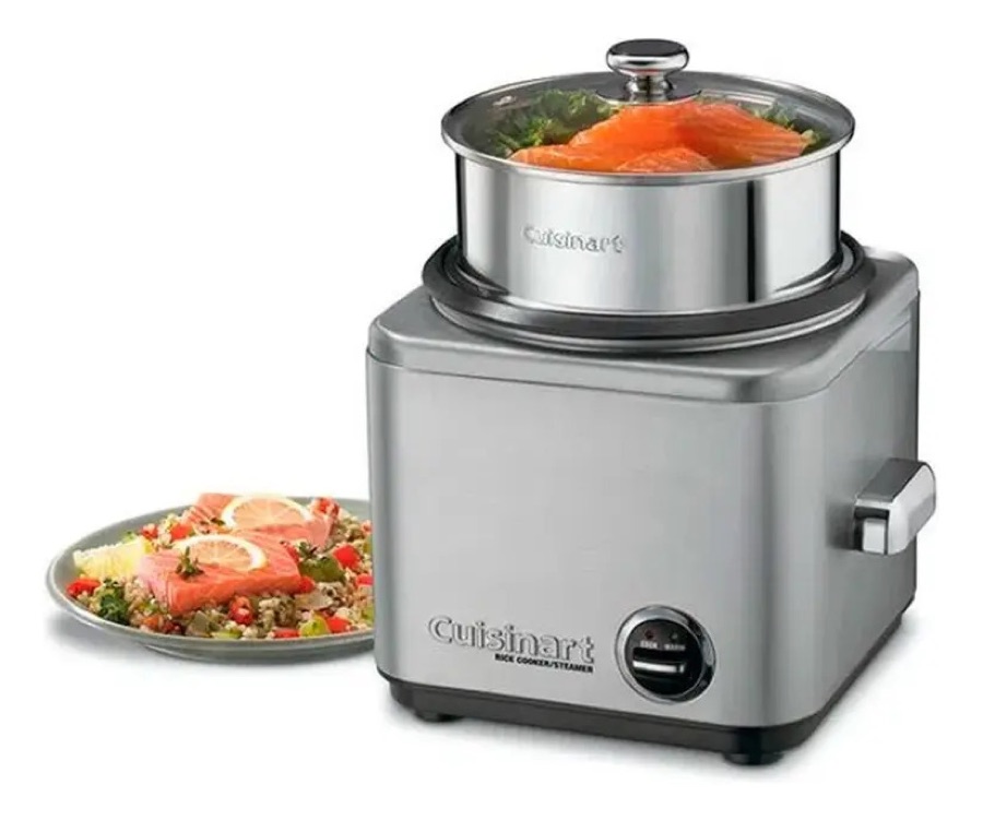Panela Elétrica Cuisinart 650w Aço Escovado Cor Prata