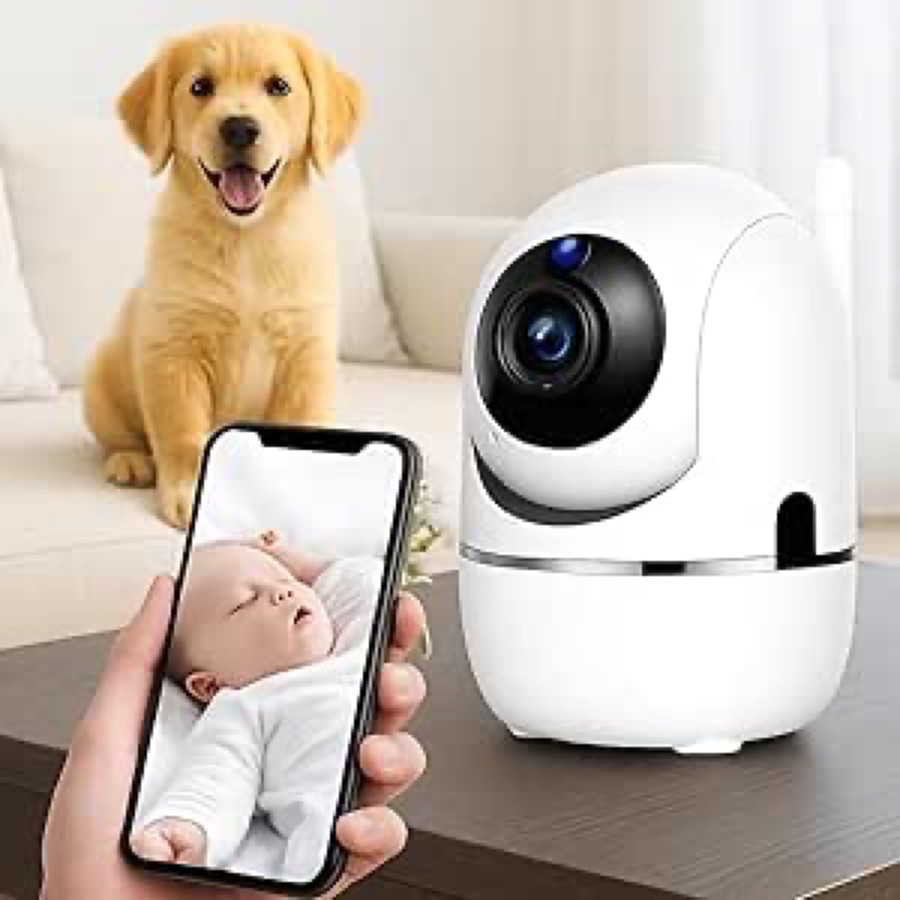 Câmera Baba Eletronica Wi-Fi de Segurança e Monitoramento com áudio