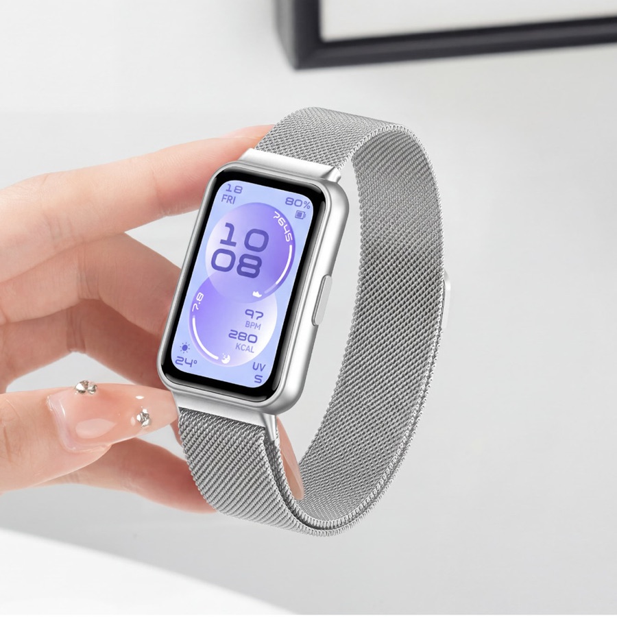 Pulseira Milanese Loop para Smartwatch Huawei Band 11/11 Pro