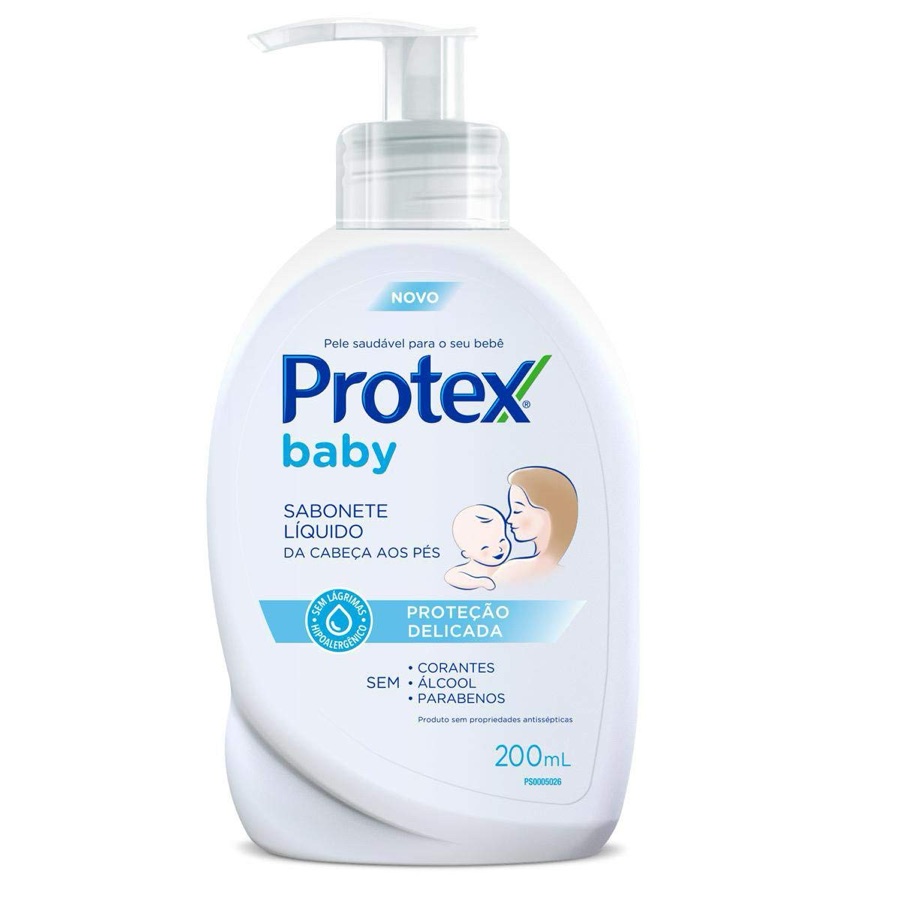 Protex Baby Delicate Care Sabonete Líquido Infantil, 200ml