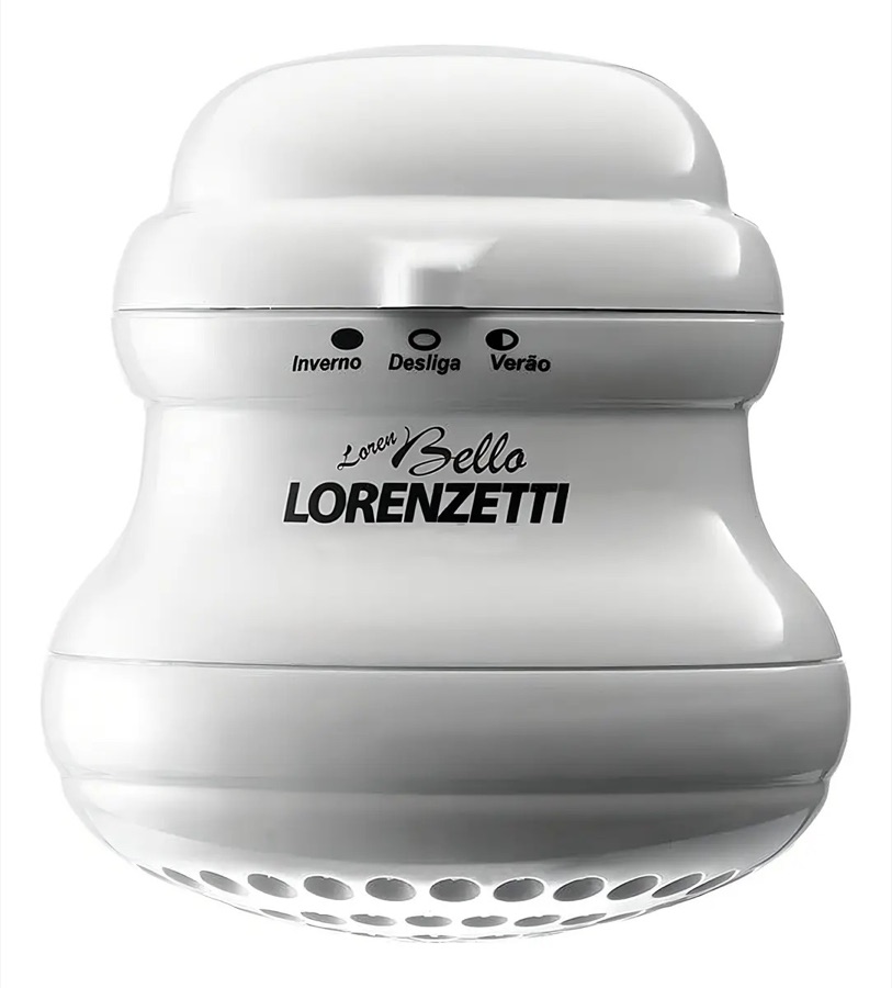 Lorenzetti Chuveiro Loren Bello 5500W Branco