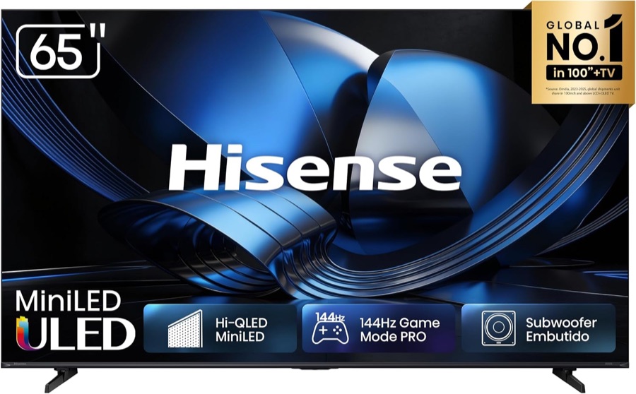 Hisense Smart TV 4K 65" Polegadas 65U7ESG Hi-QLED Mini LED