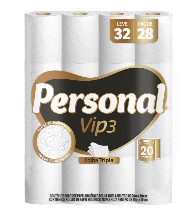 Papel Higiênico Personal Folha Tripla