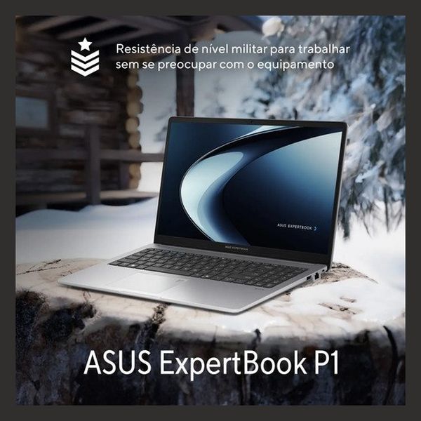 Note Asus Expertbook P1 Rz 5 8gb 512 Gb Ssd W11 Misty Grey